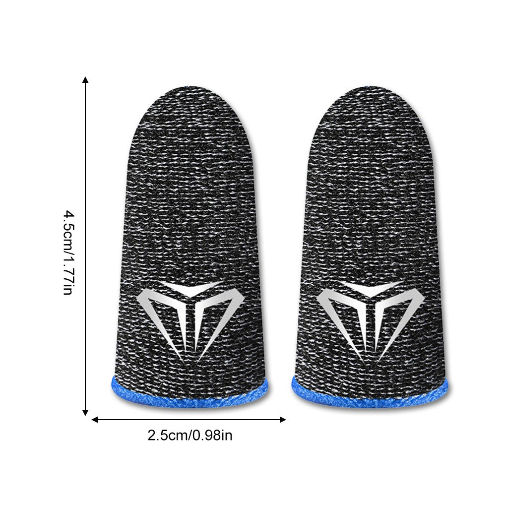 Guantes con yema del dedo para juegos móviles, 10 Uds., para jugadores PUBG, a prueba de sudor, antideslizantes, pantalla táctil, funda para el dedo, transpirable