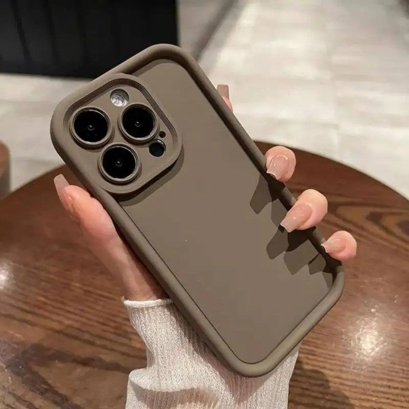 Funda de teléfono de Color caramelo para Samsung Galaxy S25 S24 Ultra S23 S22 Plus S21 S20 FE Lite Note 20 5G cubierta de silicona suave a prueba de golpes