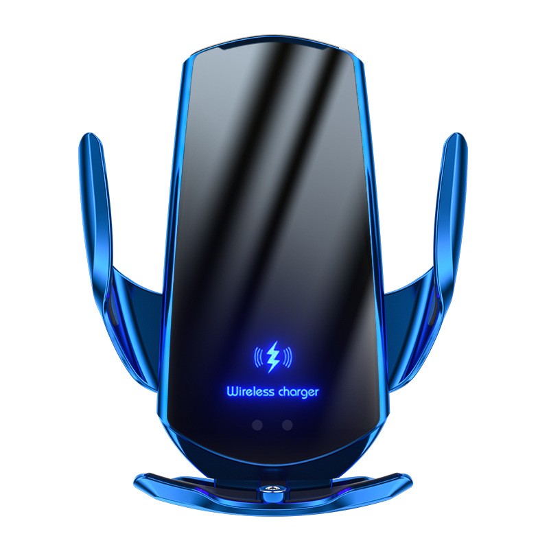 Cargador inalámbrico magnético para coche, soporte de teléfono para iPhone, Samsung, Xiaomi, inducción infrarroja, estación de carga rápida de 15W