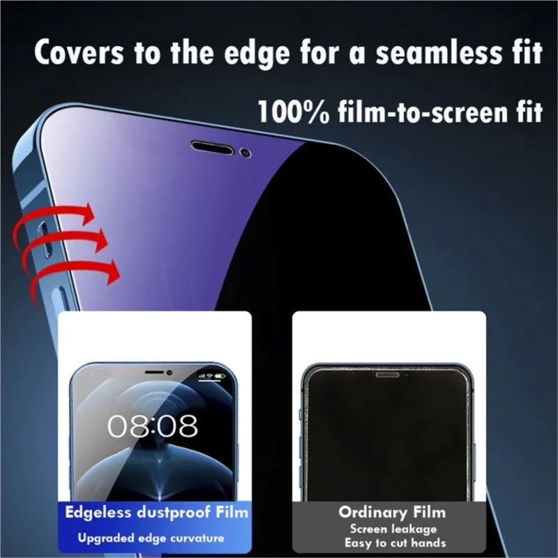 1-3 piezas de vidrio templado de privacidad antiluz azul para iPhone 15 Pro Max 14 Plus 13 12 Mini 11 protección ocular Protector de pantalla transparente