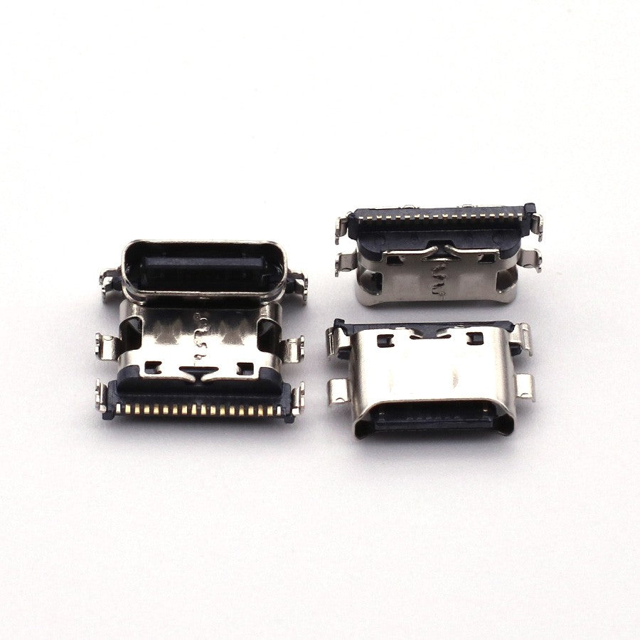 50 Uds. Conector de cargador de carga USB de 18 pines puerto Dock para Samsung Galaxy A51 A71 A21S A40S A50S A20 A30 A40 A50 A60 A70