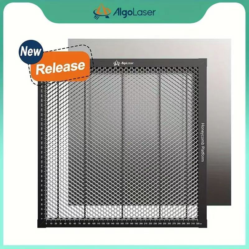 AlgoLaser-grabador láser de panal, mesa de trabajo para todas las marcas, diodo, CO2, máquina cortadora de grabado láser, 400x4 0/350x350mm