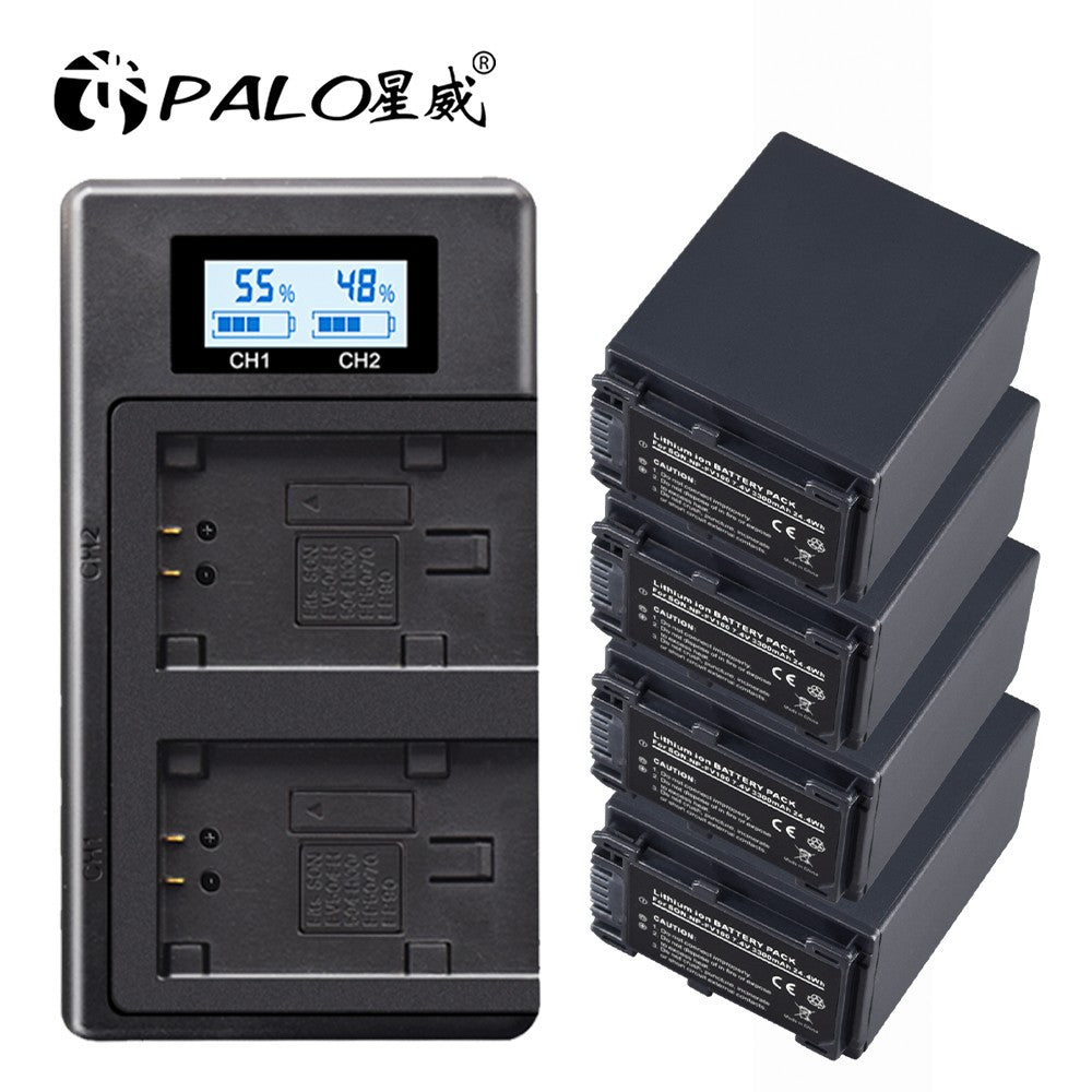 PALO NP-baterías FV100 NP-FV100 FV100, Cargador USB LCD para cámara Sony NP-FV30, NP-FV50, SX83E, SX63E, NP-FV70, AX100E