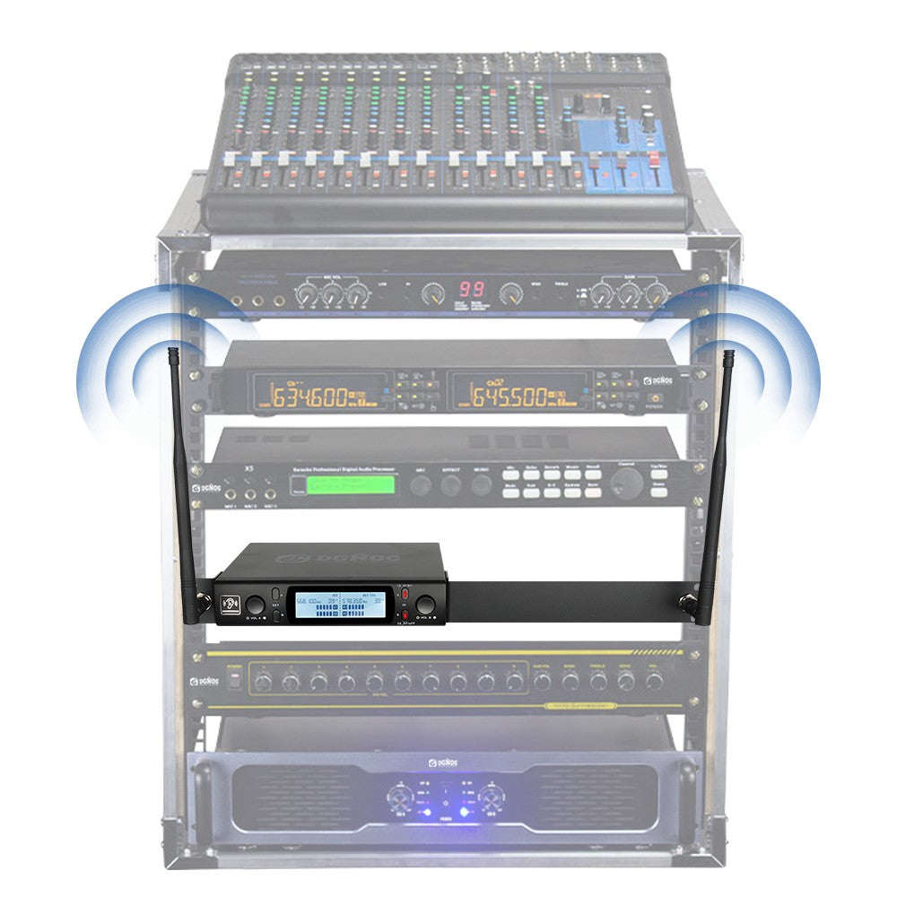 Piezas de sistema IEM inalámbrico PSM400, montaje en Rack, orejas y antenas BNC