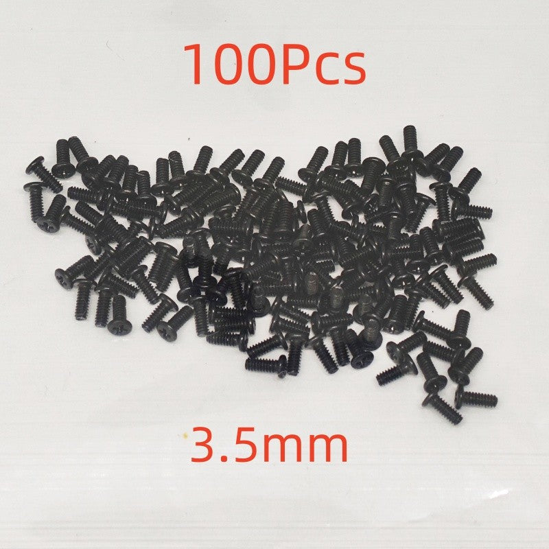 100 unids/lote 3,0mm 3,5mm tornillos para Samsung Galaxy S22 S3 S4 S5 S6 S7 S8 S9 S10 S20 S21 A11 A71 Note 20 10 9 8 tornillo de teléfono