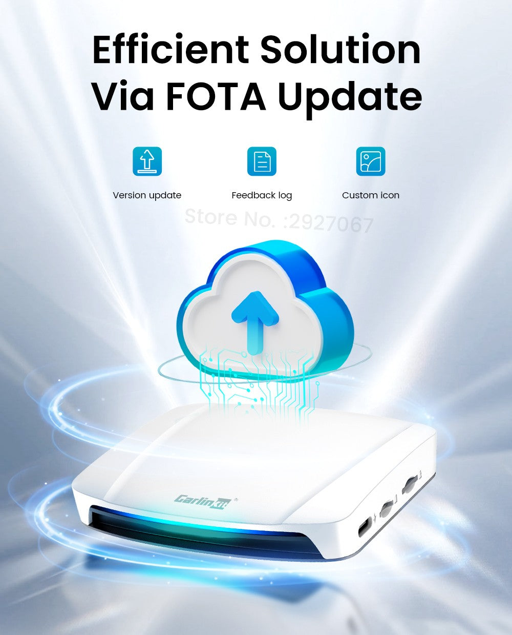 Caja de transmisión de video y TV con Android 13 CarPlay Ai Box SDM660 6225 CarlinKit HDMI inalámbrico para coche OEM 8G + 128G