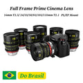 Lente Cine Meike Prime 35/50/85/105/135mm T2.1 para sistemas de cámaras de cine FF, como Canon C700 C500II, Sony VENICE, Sony FX3 FX6