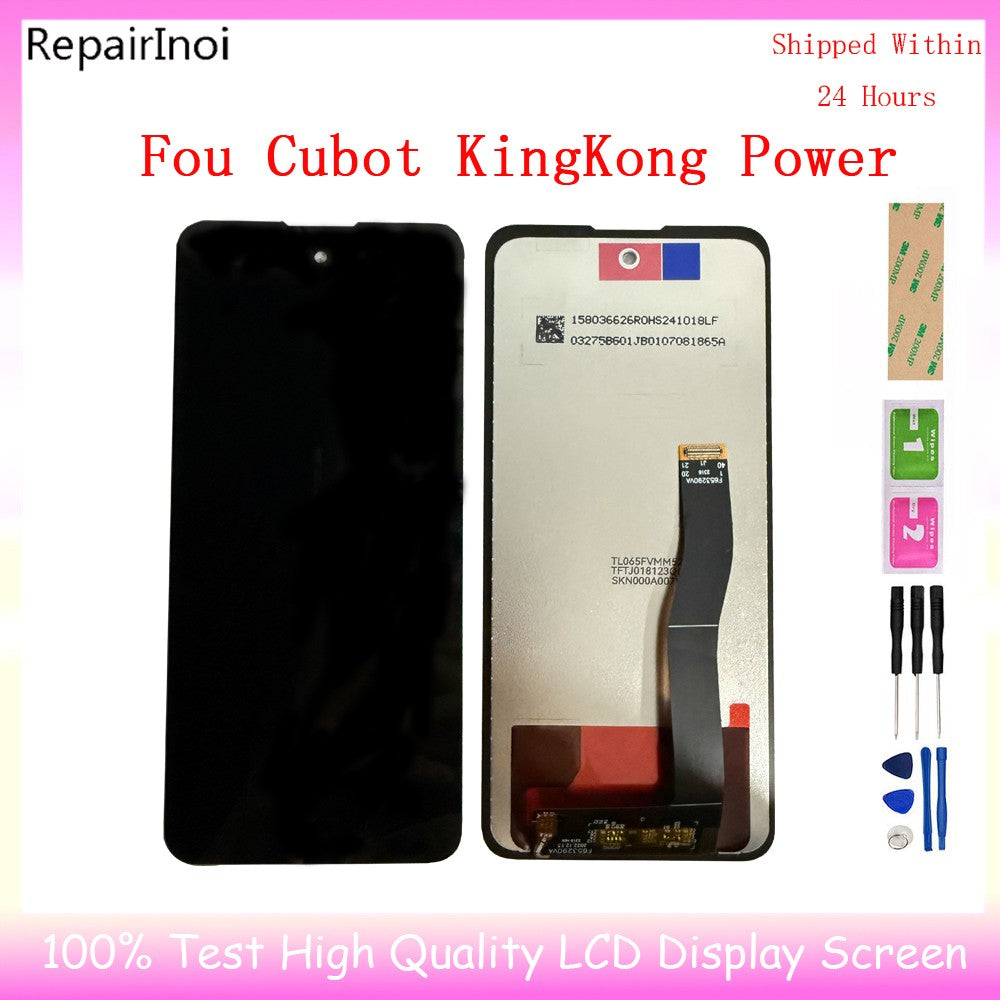 Nueva pantalla LCD cubot kingkong Power probada + accesorios de reparación de repuesto de pantalla táctil para teléfono inteligente Cubot KING KONG Power