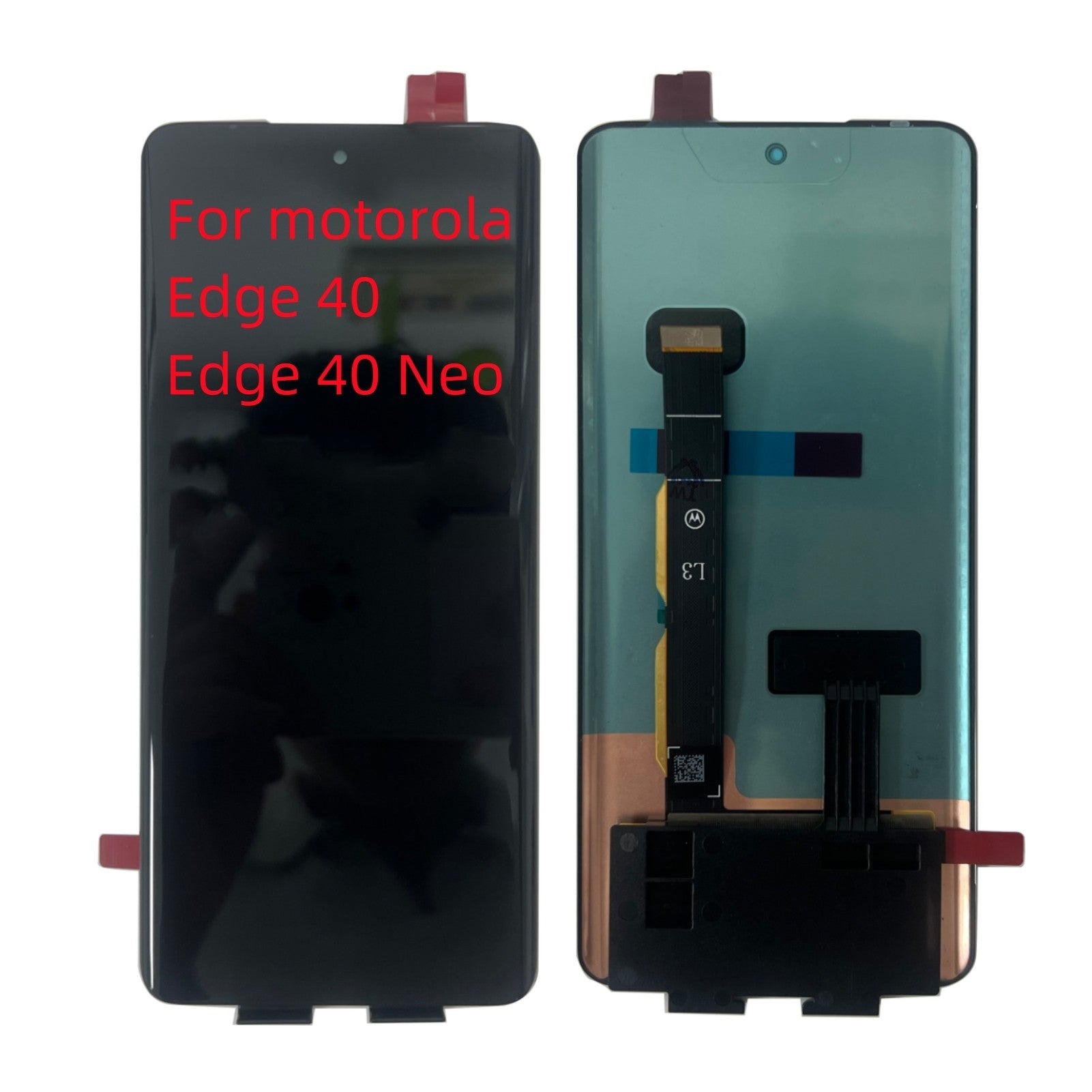 Para Motorola Edge 40 Neo LCD XT2307-1 pantalla táctil digitalizador montaje para Moto Edge40 LCD AAA Origina 6,55 ''AMOLED