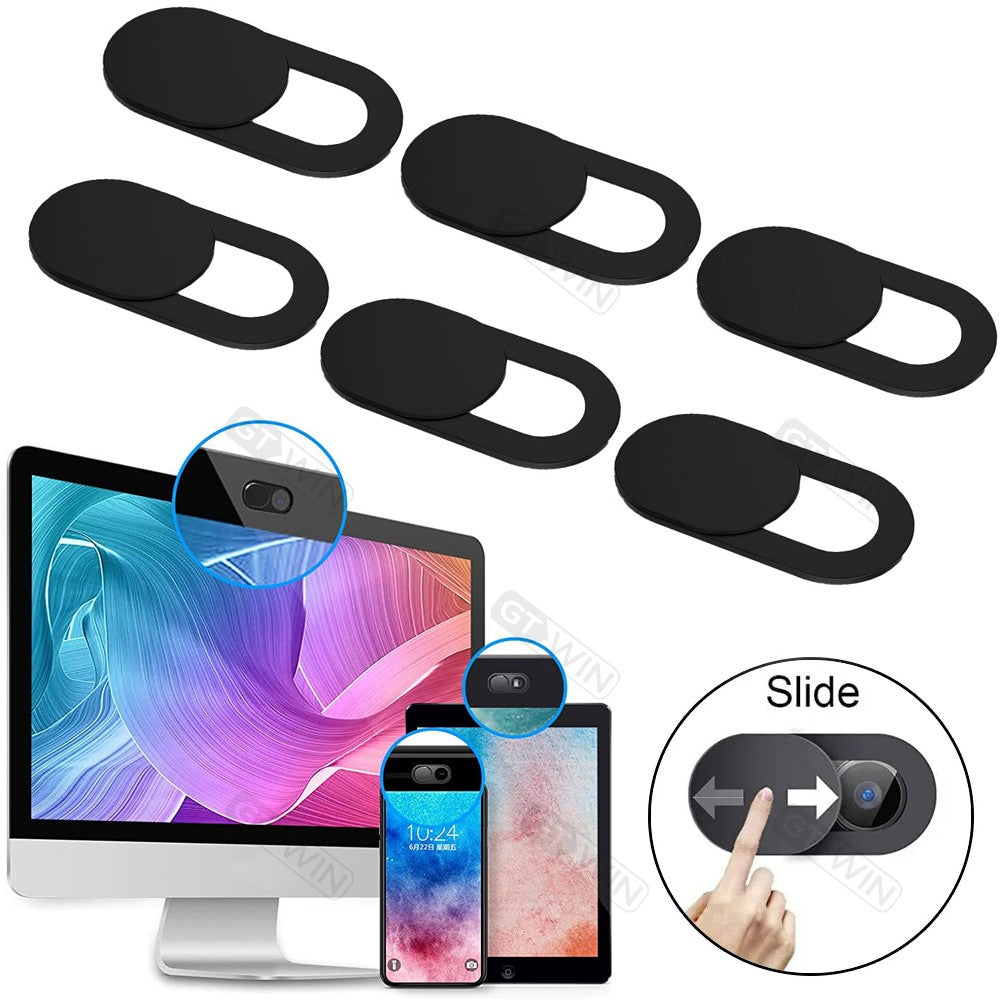 5/10 Uds cubierta de cámara web tableta portátil cubiertas de cámara deslizante teléfono móvil antiespía para iPad PC Macbook tabletas lentes pegatina de privacidad