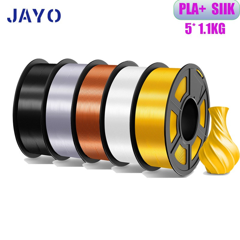 JAYO 5 rollos PLA/PLA Plus/petg/ABS/TPU/PLA meta/PLAYG/HS-PLA filamento de impresora 3D 1,75mm FDM materiales de impresora 3D para impresora 3D