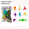 Juguete con ventosa de letras y números, juguete de bloques de construcción de silicona suave, juguete con ventosa sensorial para niños, juego interactivo para padres e hijos, juguete de baño
