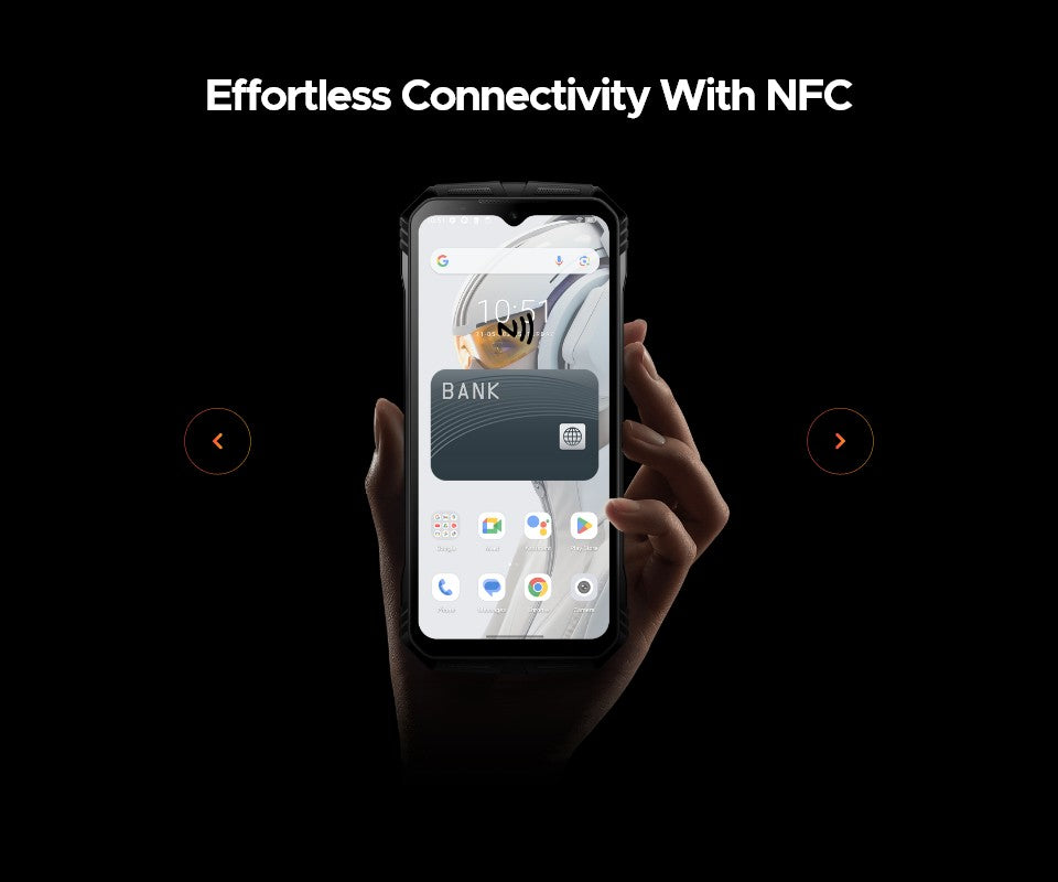 Versión Global DOOGEE V Max Plus 5G teléfono resistente 6,58 "36GB(16 +20) 512GB 200MP cámara AI 22000mAh efecto de iluminación NFC 5G teléfono