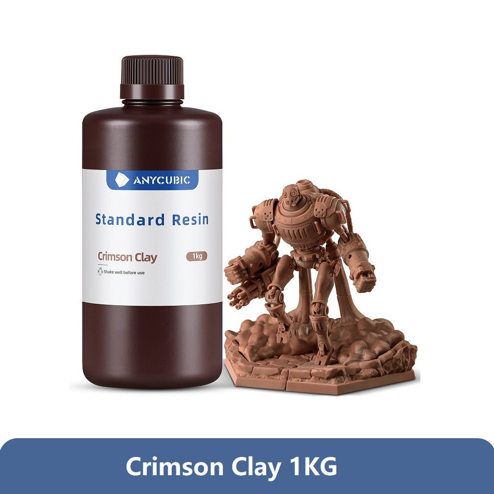 ANYCUBIC 405nm resina UV para impresora 3D Photon Mono 4 resina de impresión 3D LCD resina sensible a los rayos UV para impresora 3D 1kg