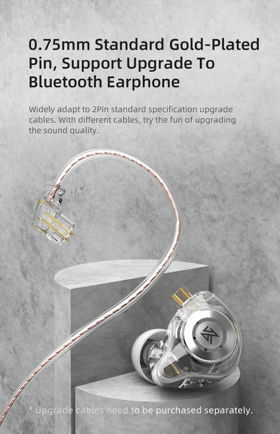 KZ EDX Pro auriculares dinámicos en el oído Monitor HiFi auriculares con cable bajo estéreo juego música tapones para los oídos auriculares con cancelación de ruido