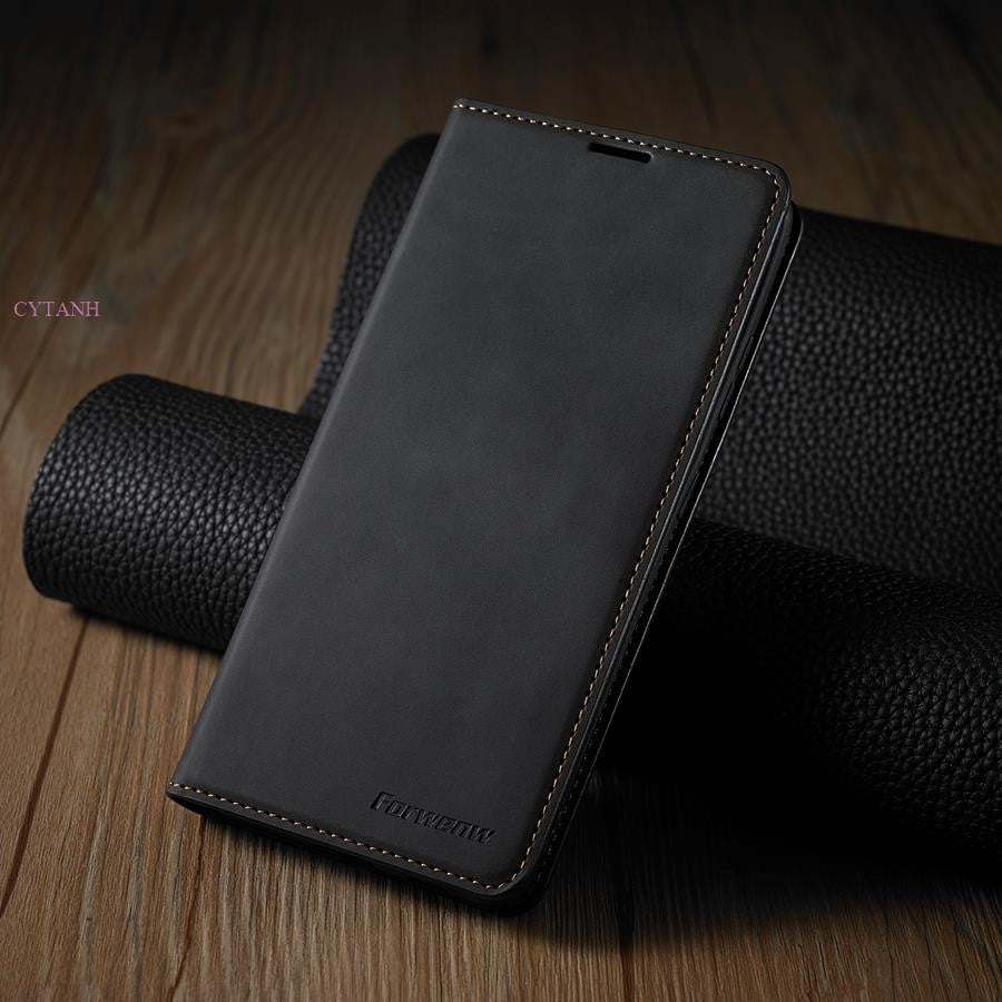 Funda de teléfono de cuero A14 A54 A34 A24 para Samsung Galaxy A05 A15 A25 A35 A55 A13 A23 A33 A53 5G, funda de libro con tapa, funda para tarjeta