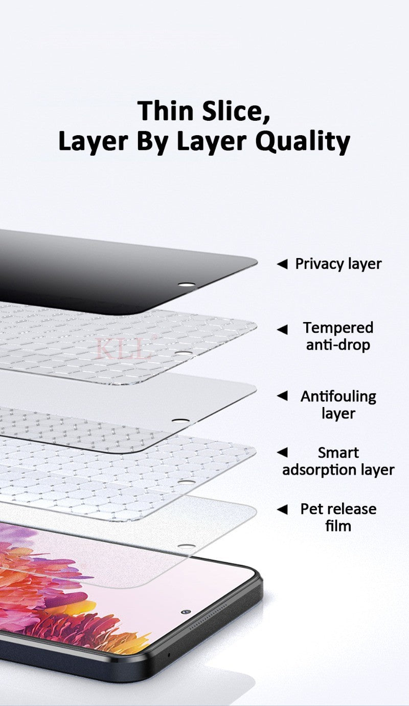 3 uds vidrio templado antiespía para Samsung A34 A54 A23 A41 A42 M04 M12 M13 M14 M32 M22 M21 M02 M31 M51 M62 protectores de pantalla