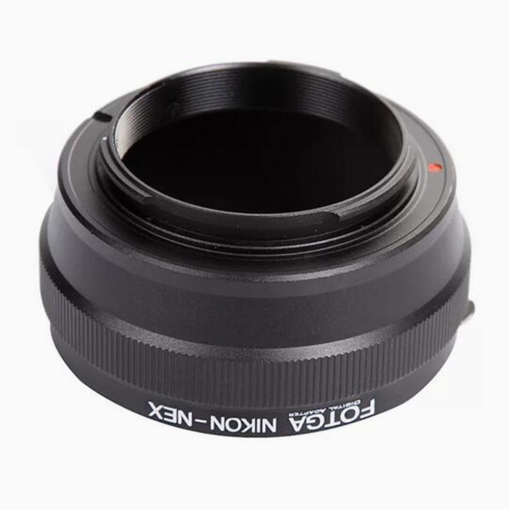 Fotga Anillo adaptador Nikon Ai Pre-Ai F Lente de montaje a cámara Sony E-Mount NEX-3 NEX-5 NEX-7 NEX-VG10 NEX-5N NEX-C3 Alpha A7 A7S A9