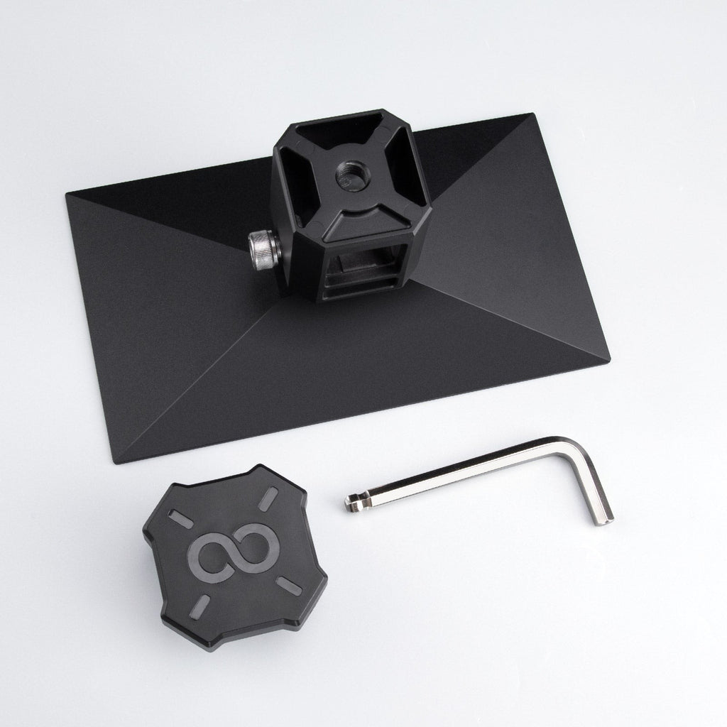 ELEGOO-Placa de construcción para impresora 3D SATURN 2 MSLA, piezas de impresora 3D con tornillos hexagonales antideslizantes y superficie arenada