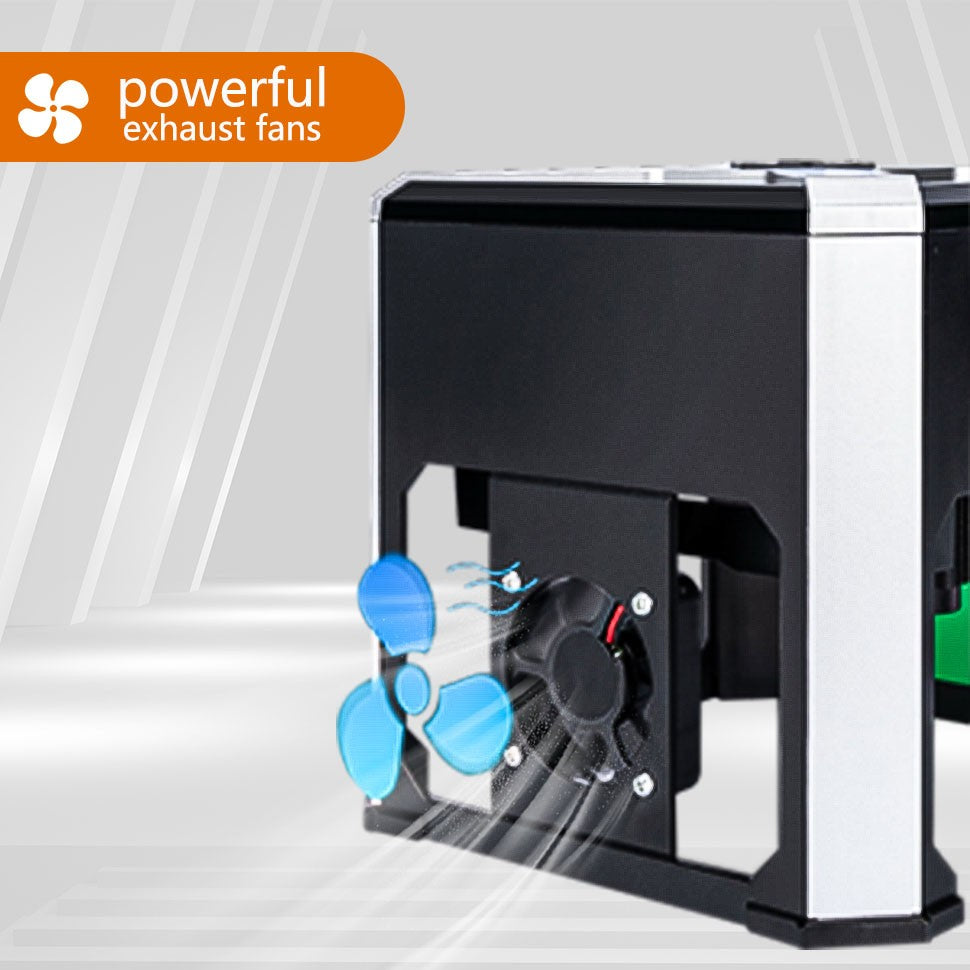 Wainlux-grabador láser K6, impresora de marcado, máquina de carpintería, plástico, 3000mw, Bluetooth