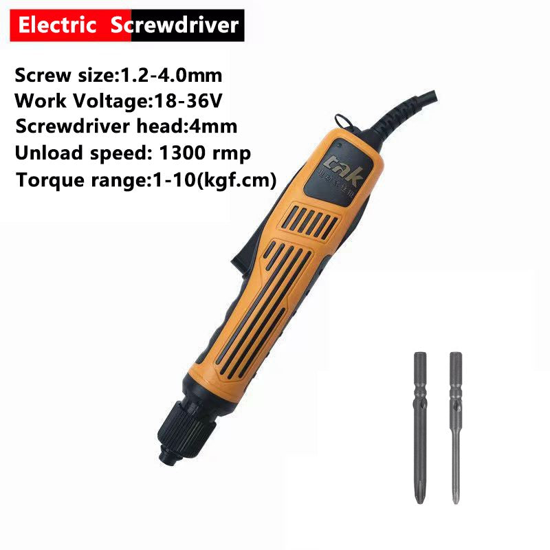 Juego de herramientas eléctricas de 18-36V, destornillador industrial, destornillador semiautomático, Motor de cobre ajustable de torsión apto para puntas de tornillo de 1,2-6mm
