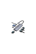 Hub USB-C 7 en 1 para Laptop con HDMI 4K