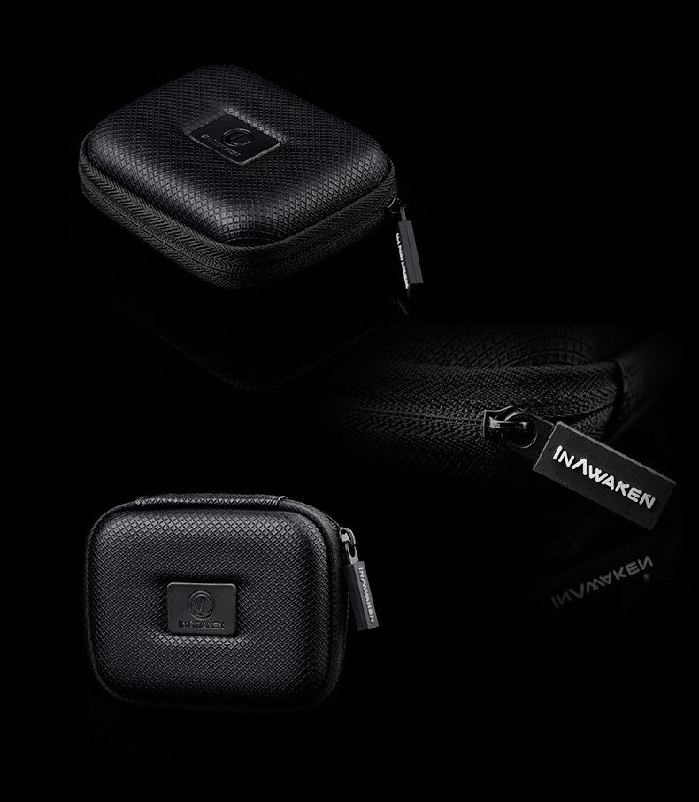 INAWAKEN DAWN Ms Auriculares IEM con controlador dinámico de diafragma morado-dorado con cable blindado OFC para músicos audiófilos