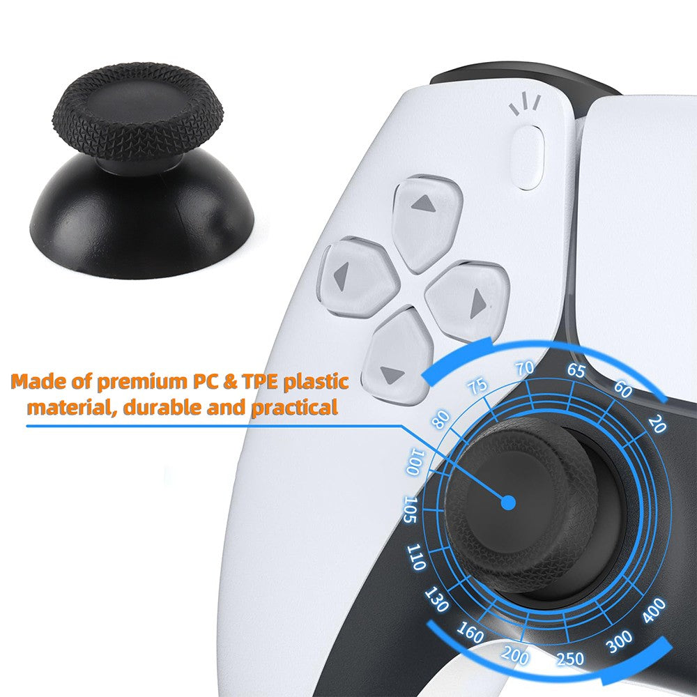 20 piezas de repuesto de palancas analógicas 3D para PS5, PS4, PS3, PS2, controlador de pulgar para XBOX Series 360, accesorio de cubierta de Joystick