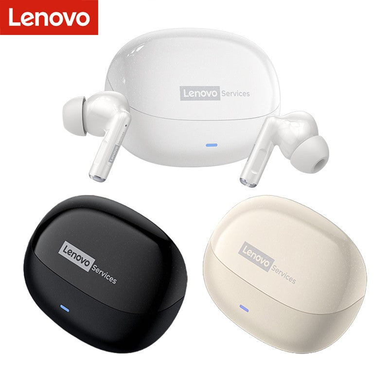 Auriculares Inalámbricos Lenovo LE257 con Bluetooth 6.0, Sonido HiFi, Cancelación de Ruido ENC, Auriculares TWS para Juegos y Deportes con Micrófono