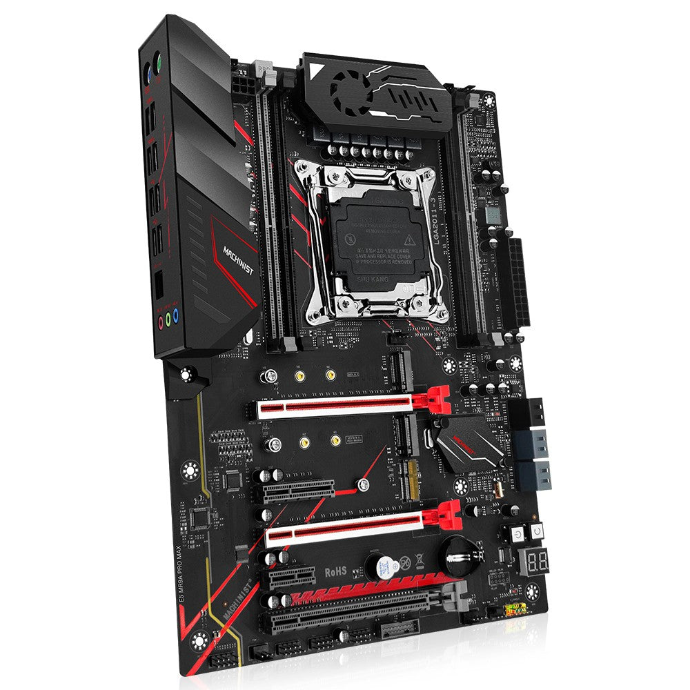 Placa base MACHINIST MR9A PRO MAX X99 compatible con memoria DDR4 de cuatro canales y procesador LGA2011-3 Xeon E5 V3/V4 NVME M.2 USB3.0