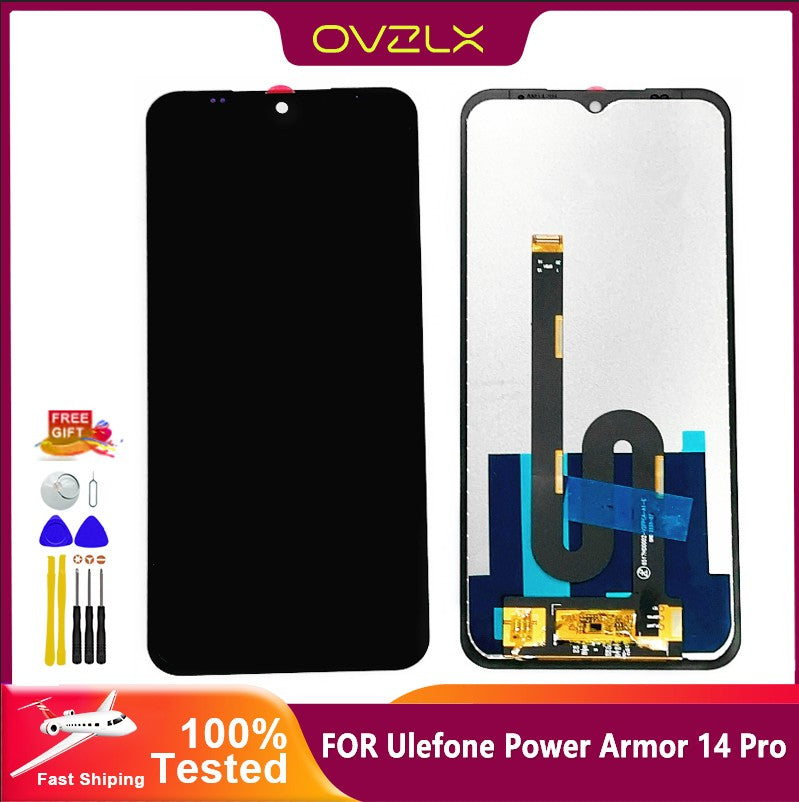 Pantalla LCD de 6,52 pulgadas para Ulefone Power Armor 14, reemplazo de pantalla táctil de alta calidad para Ulefone Armor 14 Pro, pantalla LCD + herramienta