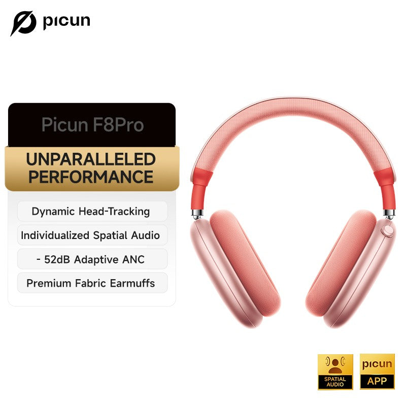 Picun F8 Pro ANC auriculares inalámbricos seguimiento de cabeza Audio espacial 3