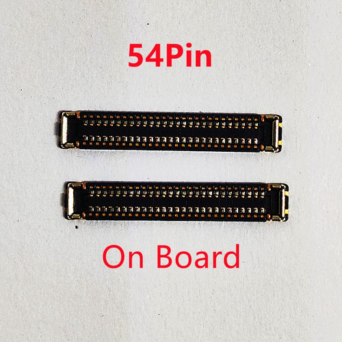 10 Uds pantalla LCD conector flexible FPC para Motorola Moto G10 XT2127 G20 XT2128 G30 XT2129 G22 E20 enchufe a bordo 54pin