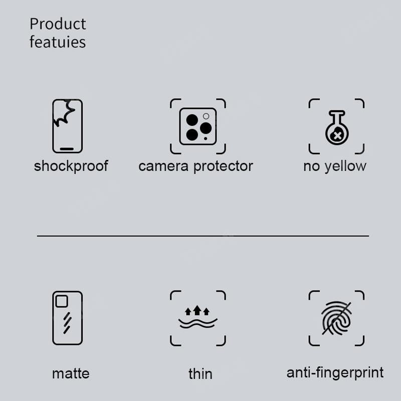 Funda rígida mate Note12 S para Xiaomi Redmi Note 12 Pro Plus 5g 12s 12pro 4g, funda trasera de silicona translúcida a prueba de golpes Redmi12