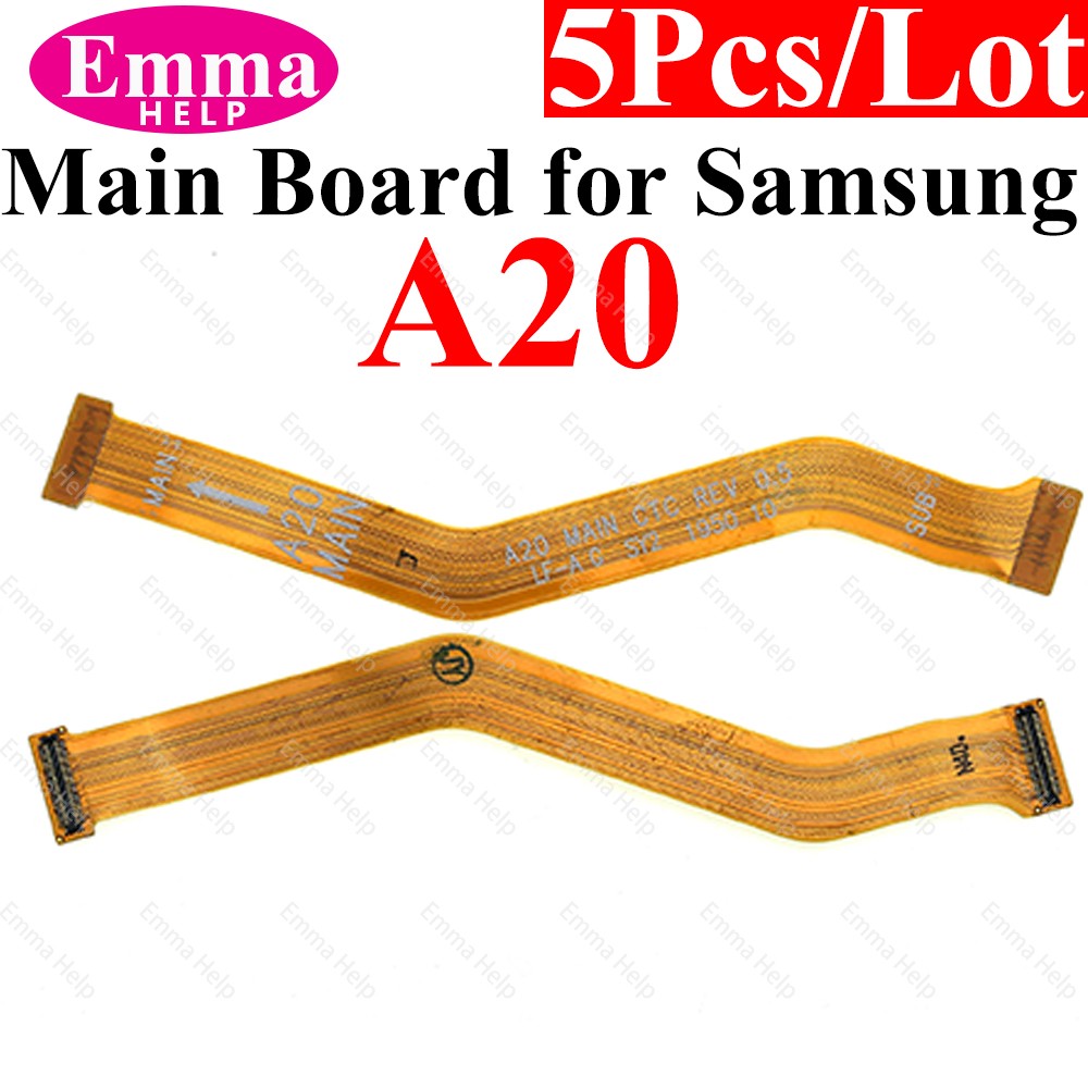 Cable flexible de placa base de 5 uds para M12 M14 M15 M16 para Samsung Galaxy A21S A31 A51 A71 A50 A40 A30 A20S A10 A10S