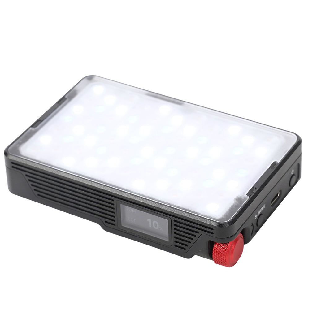 Aputure MC Pro RGBWW Luz LED, 2000K-10000K Soporte Atracción magnética Protección IP65 15 Efectos de luz incorporados Control por aplicación