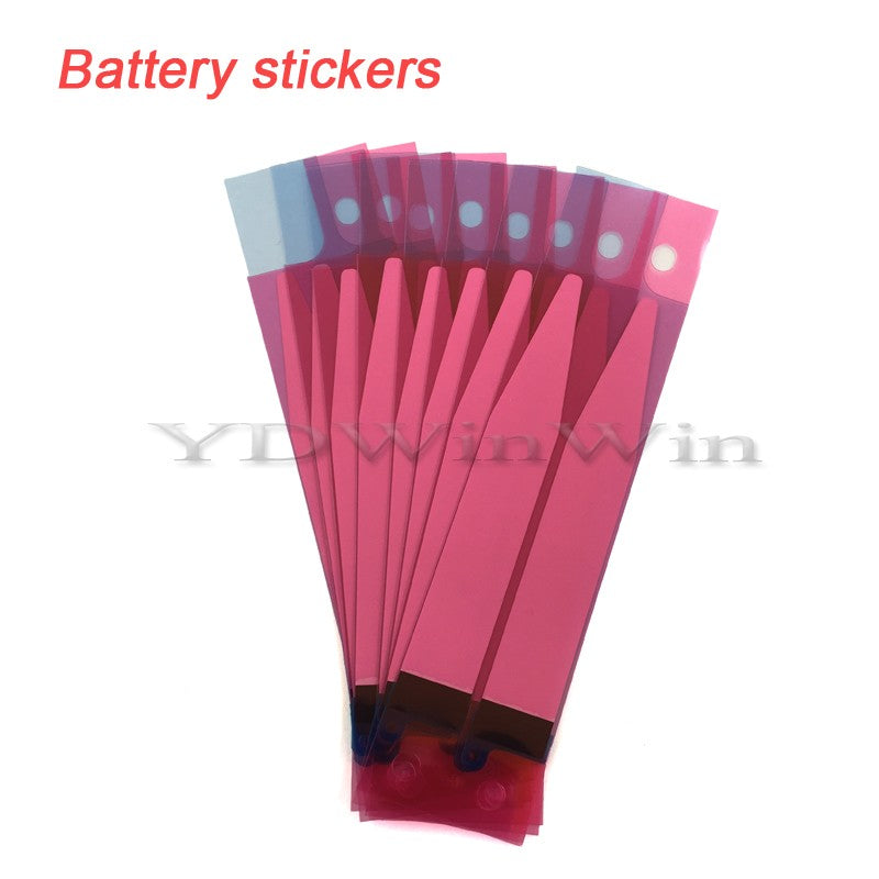 10 Uds pegatina adhesiva de batería para iPhone 11 12 13 Pro Max Mini 6 6S 7 8 Plus X XR XS reemplazo de pegamento de viaje de doble cinta