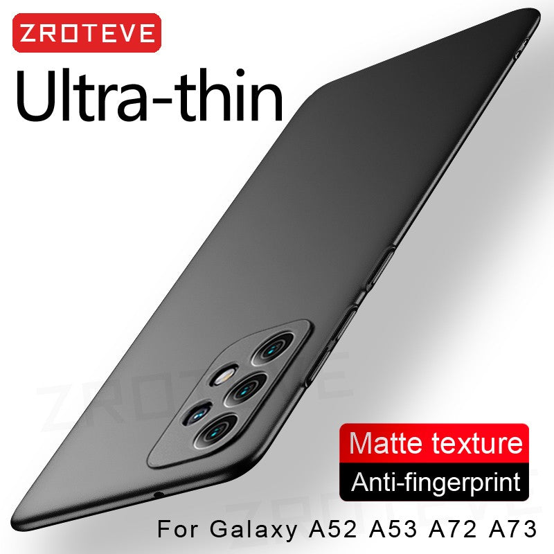 ZROTEVE-funda ultrafina de PC duro mate para Samsung Galaxy A54, A55, A56, A57, A53, A52, A52s, A72, A73, A34, A35, A36, A37, 5G