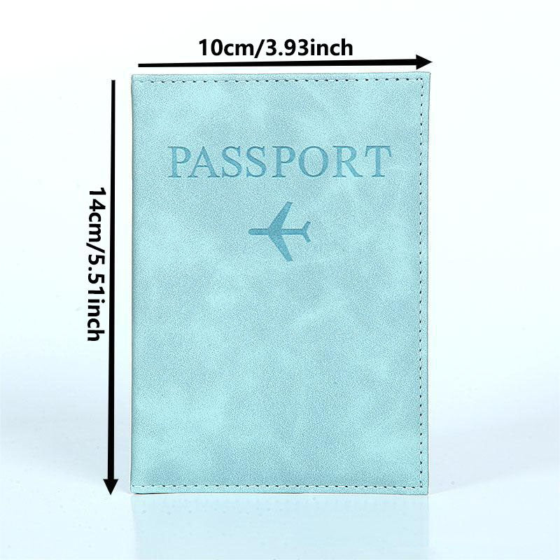 Amante el mapa del mundo cubierta de pasaporte estampado en caliente avión Simple mujeres hombres viaje pasaporte estuche protector moda regalo de boda