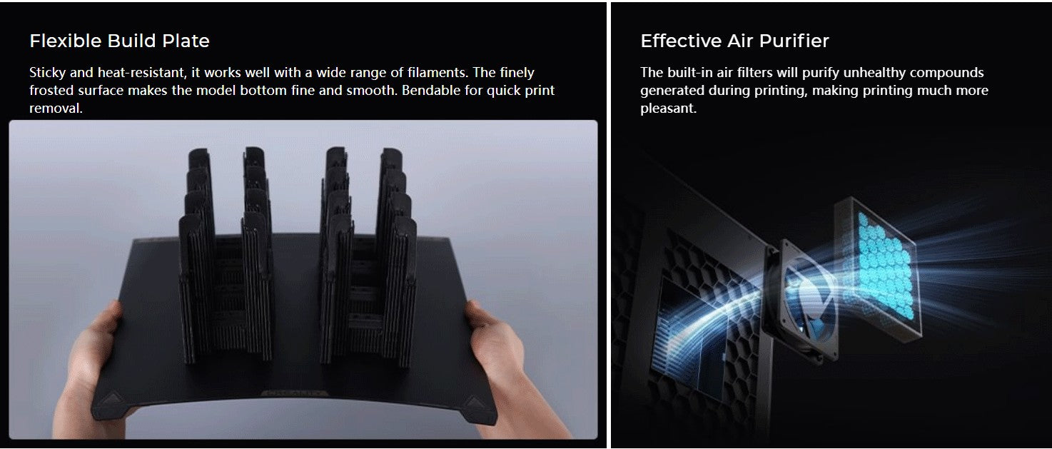 Creality-impresora 3D k1/K1MAX /K1C, extrusora de accionamiento directo de doble engranaje, velocidad de impresión Hotend de flujo máximo de 32mm, 600 MM/S
