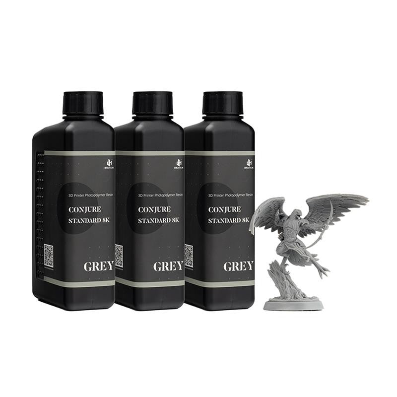 Resina estándar Conjure, resina de impresión 3D UV de 405nm, resina fotopolímero de impresión fácil para impresora 3D Anycubic Photon/Mars LCD DLP