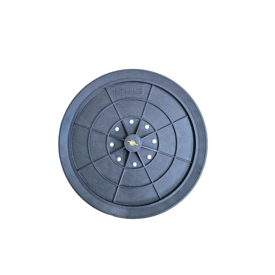 Polea para ARNAL en V más grande, con ROSCA-190mm recta