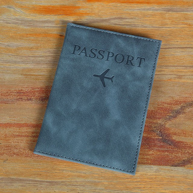 Amante el mapa del mundo cubierta de pasaporte estampado en caliente avión Simple mujeres hombres viaje pasaporte estuche protector moda regalo de boda