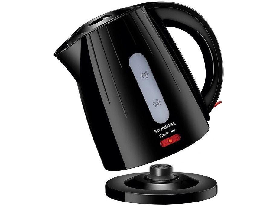 Hervidor Eléctrico Mondial Pratic Hot CE-07 Negro-220V