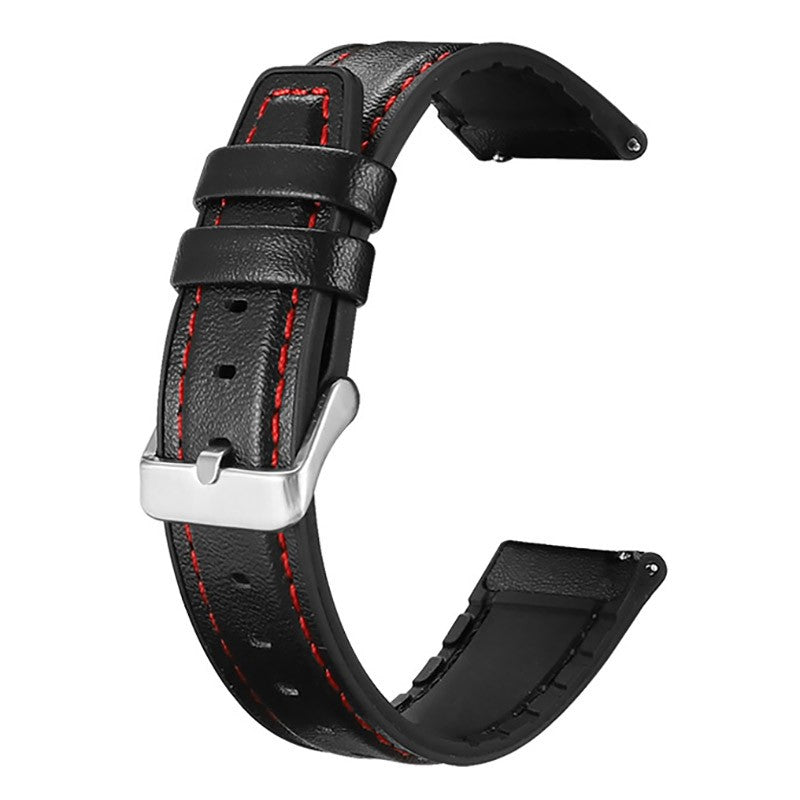 Correa de reloj inteligente GTR4, correa de cuero de silicona de 22mm para Huami Amazfit GTR 47mm 4 3 2 2E, pulsera GTR3 Pro para Amazfit Pace