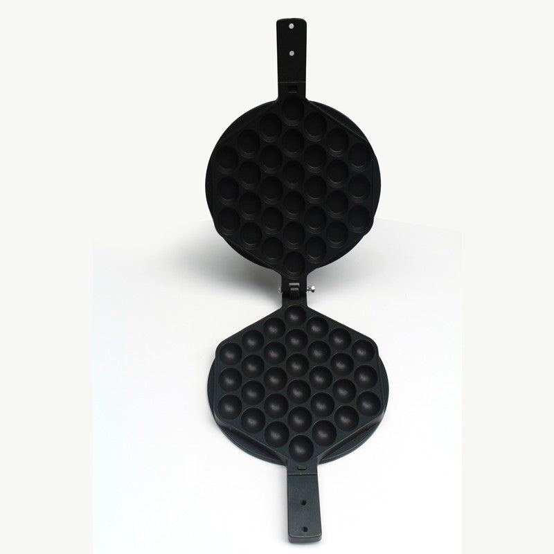 DMWD-Molde de máquina de gofres de burbujas para huevos de Hong Kong, rodillo para hornear, sartén de hierro, placa antiadherente para Muffin