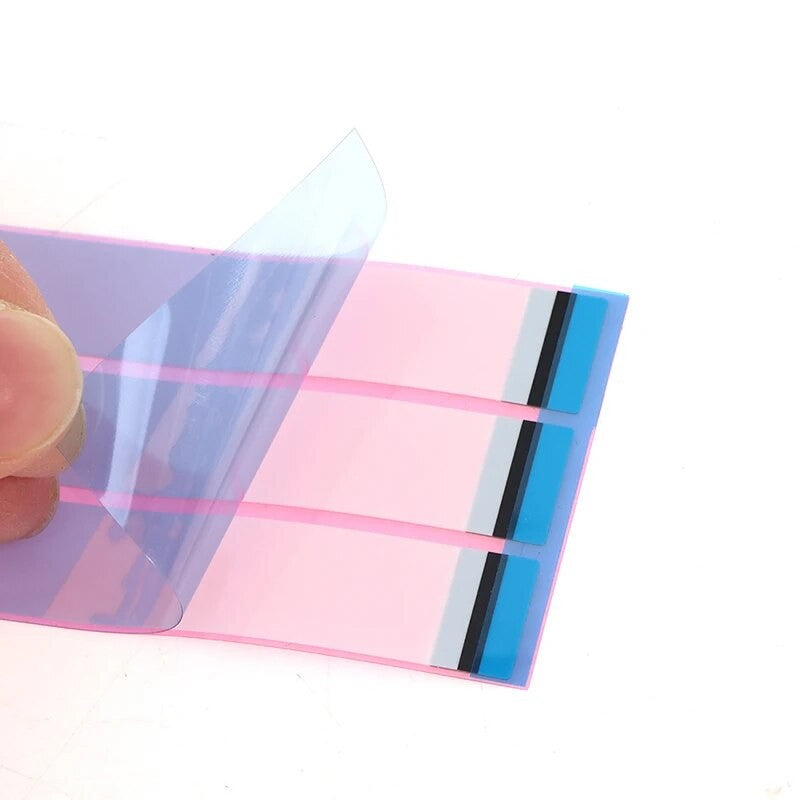 10 Uds pegamento elástico cinta de doble cara sin costuras pegatina de batería tiras adhesivas para teléfono móvil
