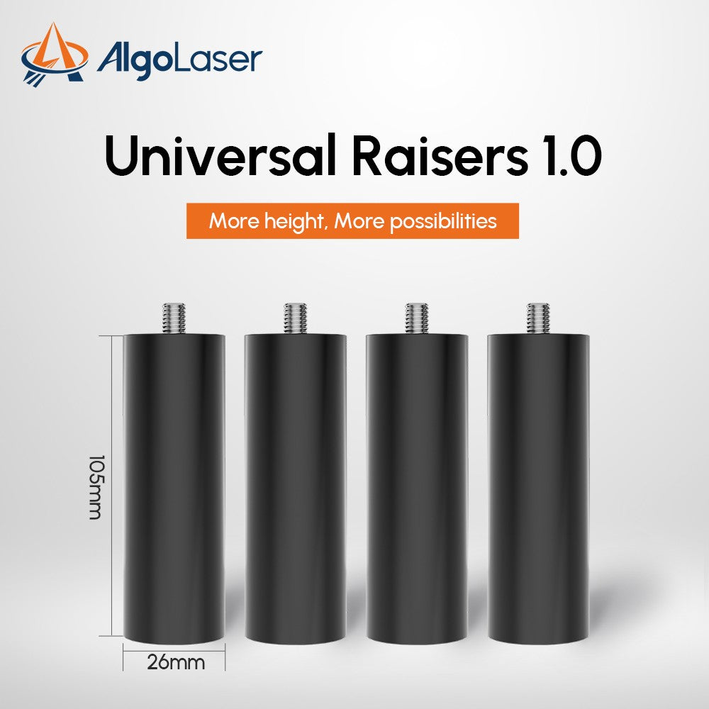 NUEVOS Accesorios AlgoLaser para Grabador Láser: Rodillo Giratorio, Mandril Giratorio, Bomba de Aire, Plataforma de Nido de Abeja, Componentes de Actualización y Repuestos