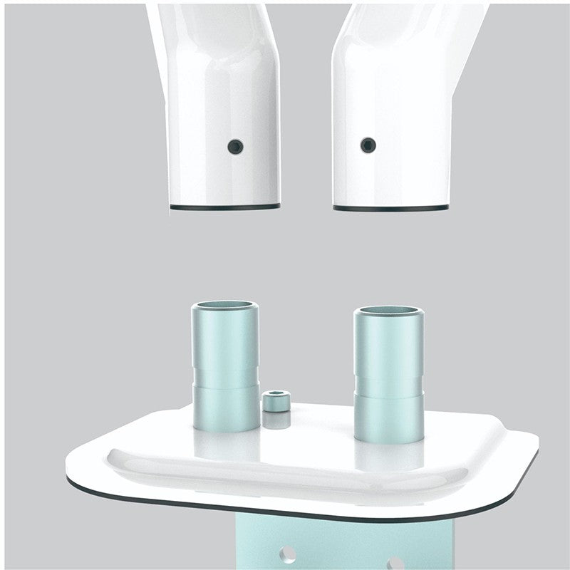 Hyvarwey-Soporte de escritorio para Monitor Dual G08-24, montaje para pantallas LCD de 13 a 27 pulgadas, rotación e inclinación, ajuste de dos brazos