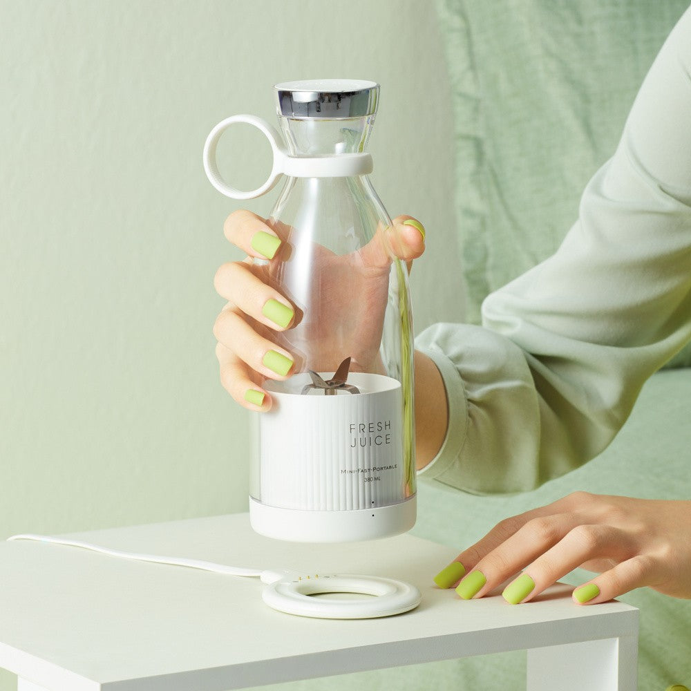 Exprimidor eléctrico portátil, minilicuadora Usb, extractores de frutas, batidos de alimentos, máquina multifunción para hacer jugo